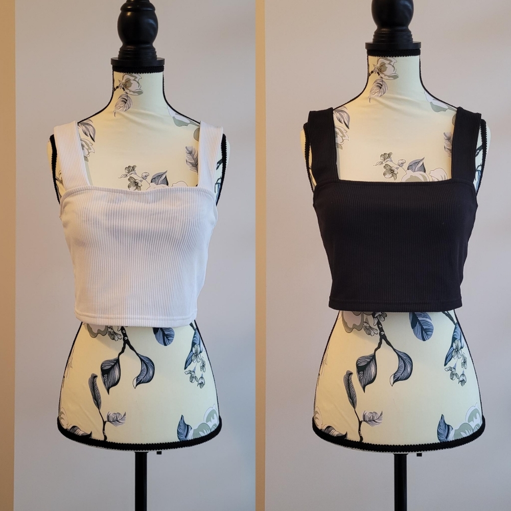 Bundle - H&M Cropped Camisole Tops